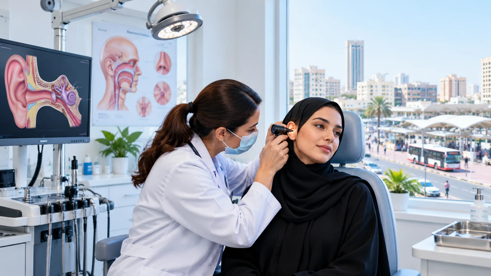 Affordable ENT Clinic Near Rolla Bus Terminal Sharjah