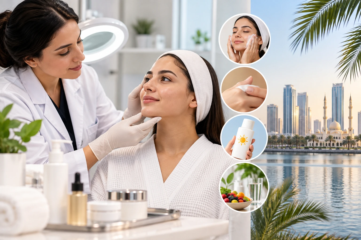 Top Dermatologist-Recommended Skin Care Tips in Sharjah